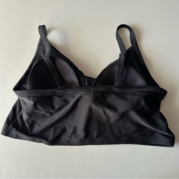 Torrid Swimsuit Rashguard Wireless Bikini Tops Black 2X - Picture 5 of 8